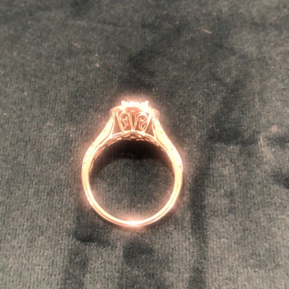 TruMiracle diamond ring in sterling silver, Size 7 - Picture 2 of 3